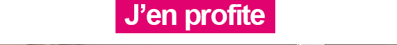 J'en profite